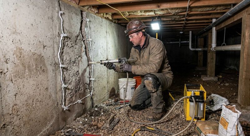 Basement Foundation Repair in Orange, CT