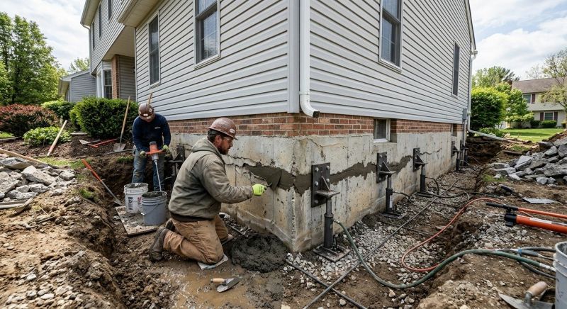 Basement Foundation Repair in Southbury, CT