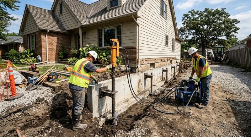 Basement Stabilization in New Haven, CT