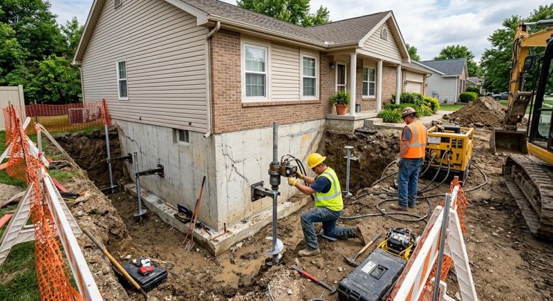 Building Foundation Repair in Bristol, CT