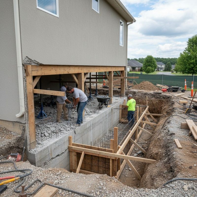 Building Foundation Repair in Monroe, CT