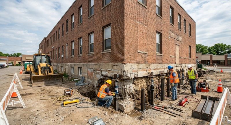 Commercial Foundation Repair in New Haven, CT