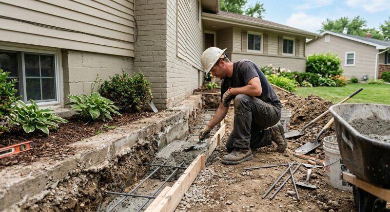 Concrete Foundation Repair in East Haven, CT
