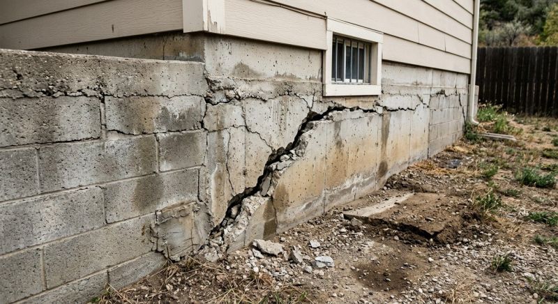 Cracked Foundation Repair in Shelton, CT