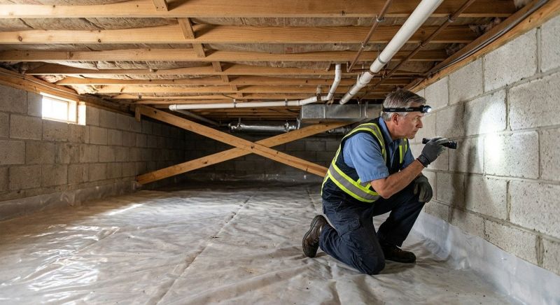 Crawl Space Leveling in New Haven, CT