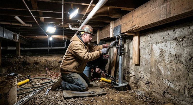 Crawlspace Foundation Repair in Monroe, CT