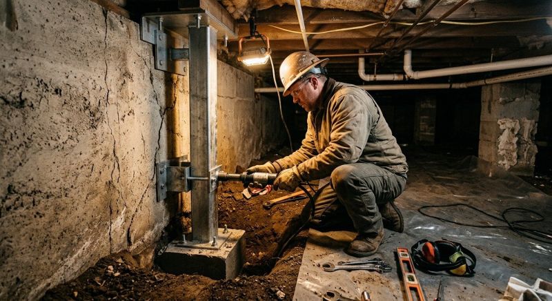 Crawlspace Foundation Repair in Terryville, CT