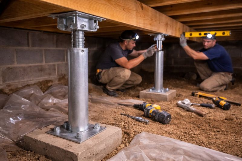 Crawlspace Structural Repair in New Haven, CT