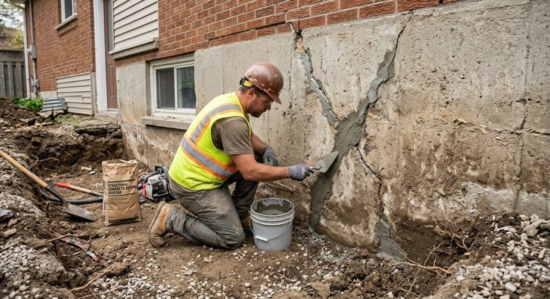 Exterior Foundation Repair in New Haven, CT