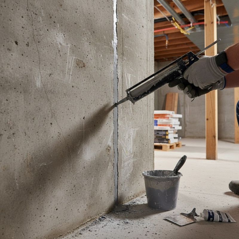 Foundation Crack Repair in Oakville, CT