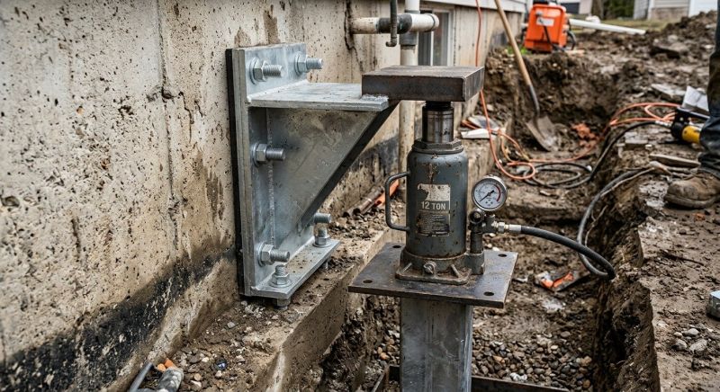 Foundation Jacking in Branford, CT