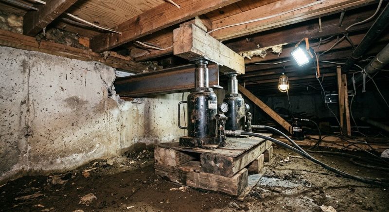 Foundation Jacking in Bridgeport, CT