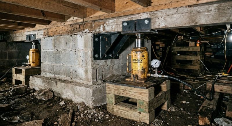 Foundation Jacking in Hamden, CT