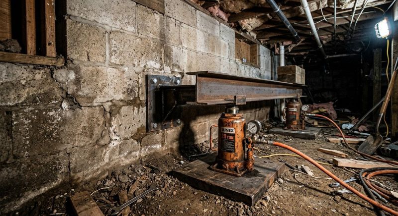 Foundation Jacking in Naugatuck, CT