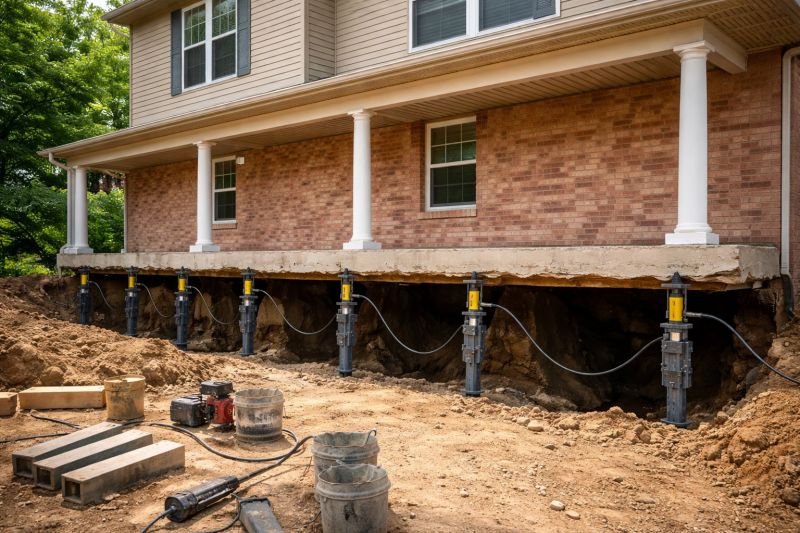 Foundation Jacking in Roxbury, CT