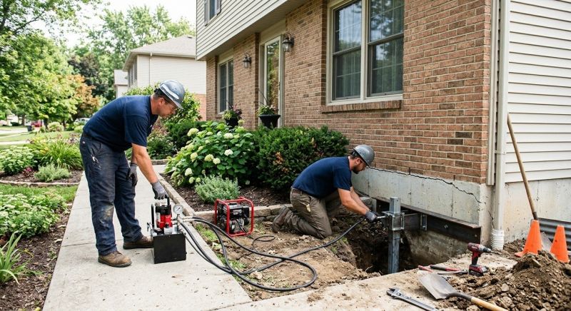 Foundation Jacking in Thomaston, CT