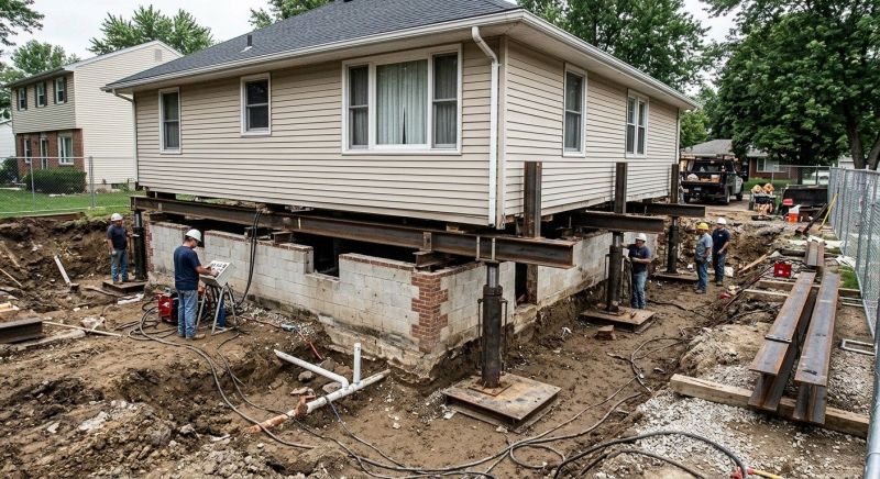 Foundation Lifting in Plymouth, CT