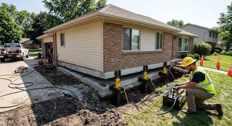 Foundation Lifting in Watertown, CT