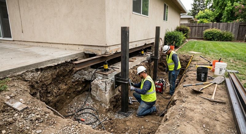 Foundation Pier Repair in New Haven, CT