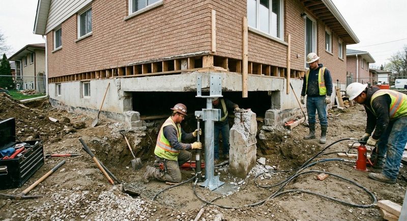 Foundation Pier Repair in New Haven, CT
