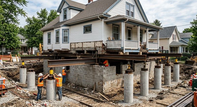 Foundation Raising in Bristol, CT