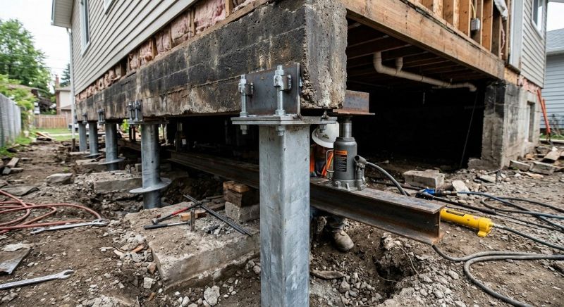 Foundation Raising in Middlebury, CT