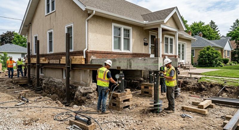 Foundation Releveling in New Haven, CT