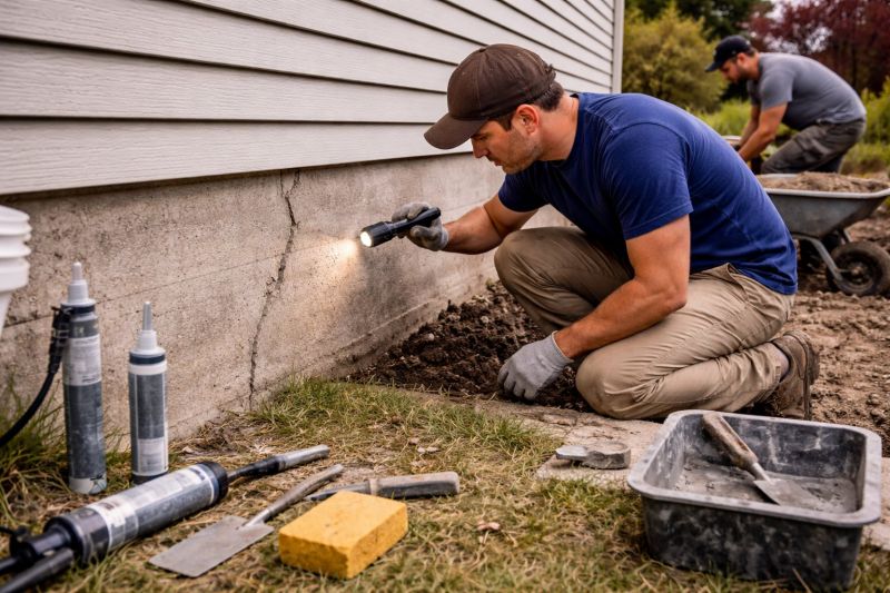 Foundation Repair in Bristol, CT