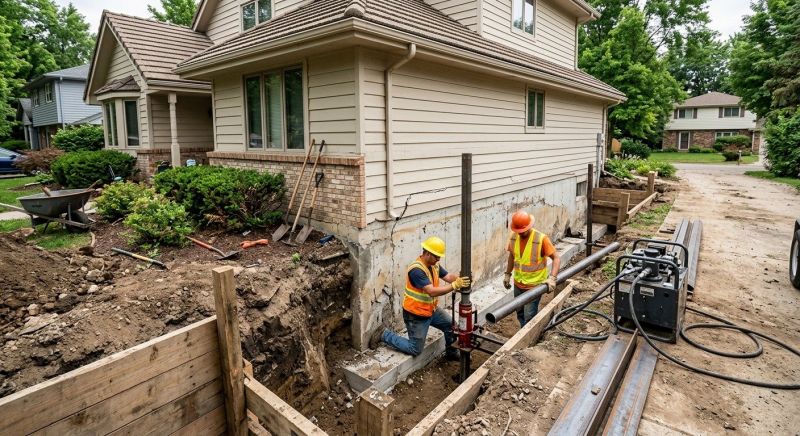 Foundation Repair in East Berlin, CT