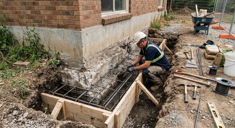 Foundation Repair in Hamden, CT
