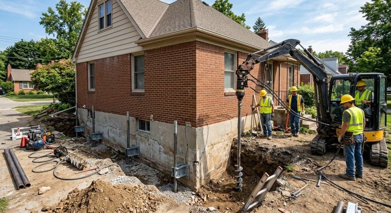 Foundation Stabilizing in East Haven, CT