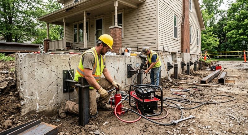 Foundation Stabilizing in Killingworth, CT
