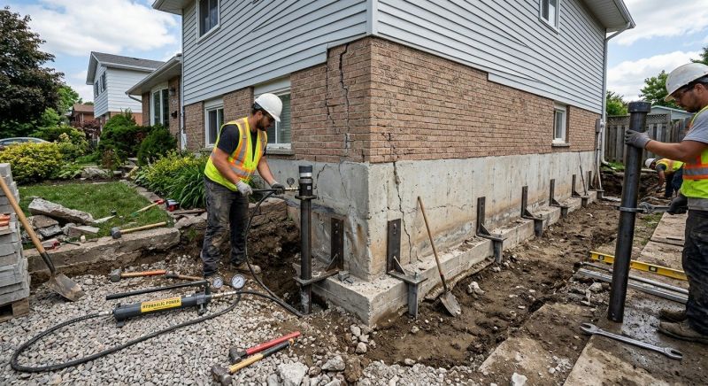 Foundation Stabilizing in New Haven County, CT