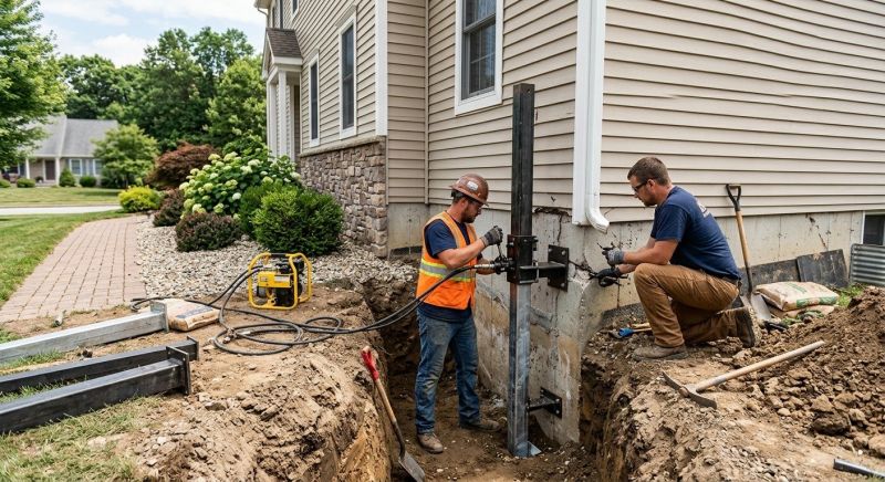 Foundation Stabilizing in Orange, CT