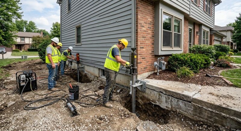 Foundation Stabilizing in Orange, CT