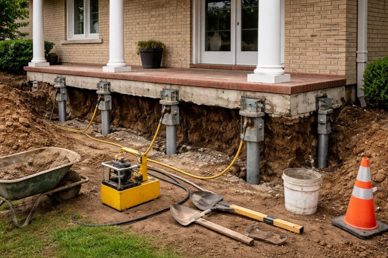Foundation Stabilizing in Plymouth, CT