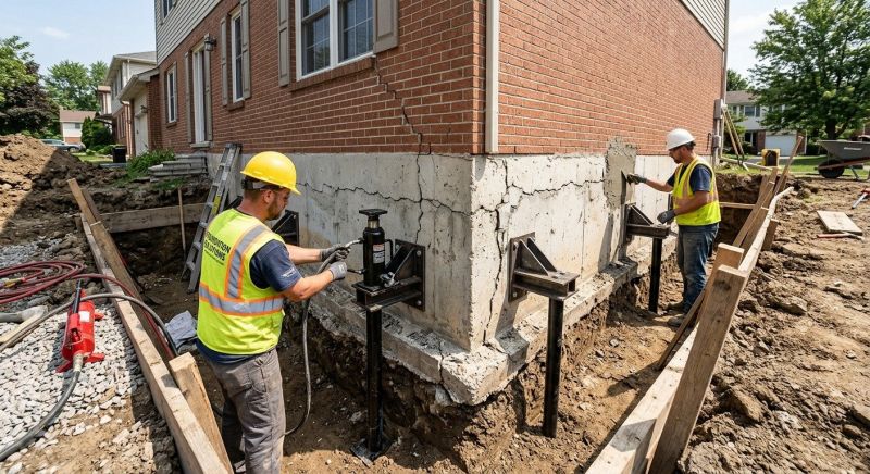 Foundation Structural Repair in Naugatuck, CT