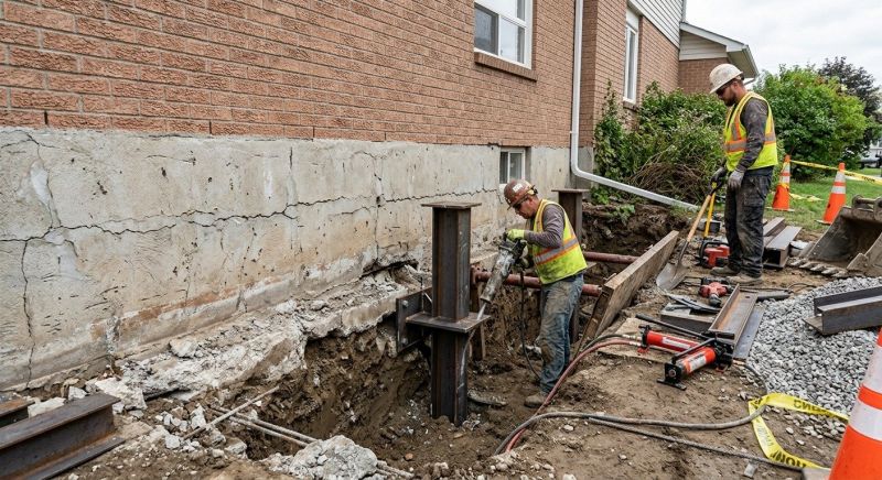 Foundation Structural Repair in Seymour, CT