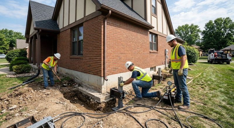 House Leveling in Oakville, CT