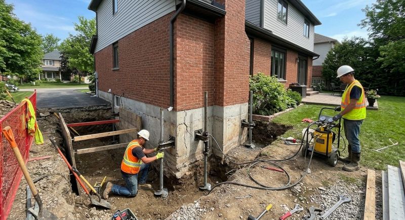House Underpinning in New Haven, CT
