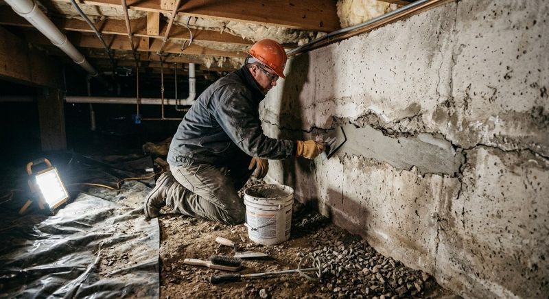 Leaking Foundation Repair in New Haven, CT