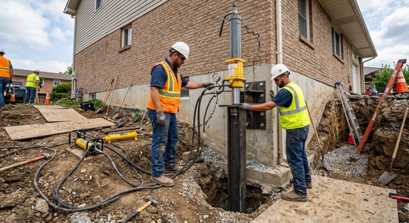 Settling Foundation Service in Bridgeport, CT