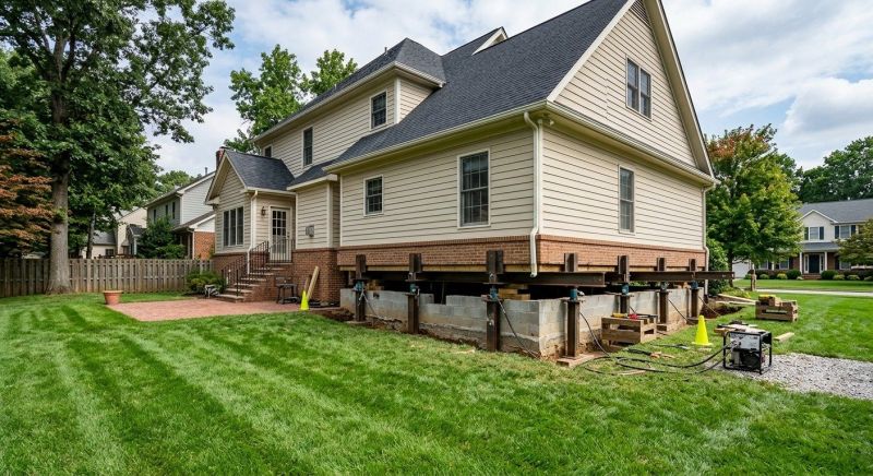 Settling Foundation Service in Madison, CT