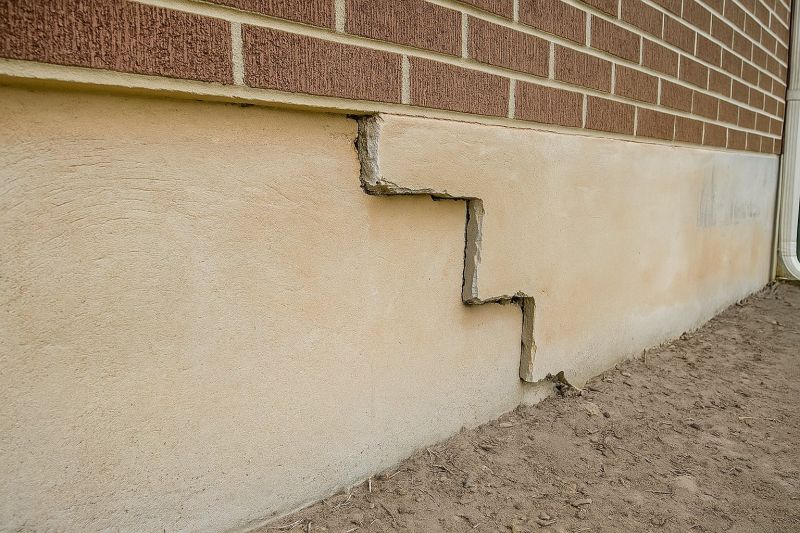 Settling Foundation Service in Redding, CT
