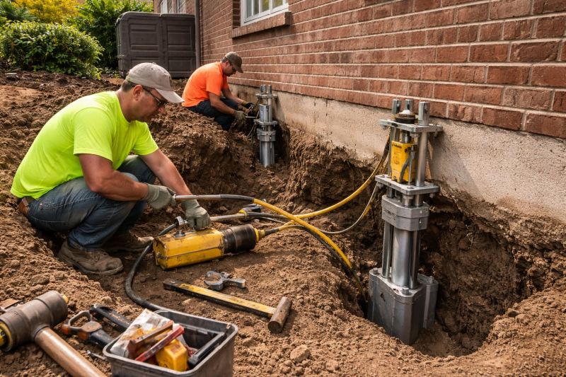 Settling Foundation Service in Waterbury, CT