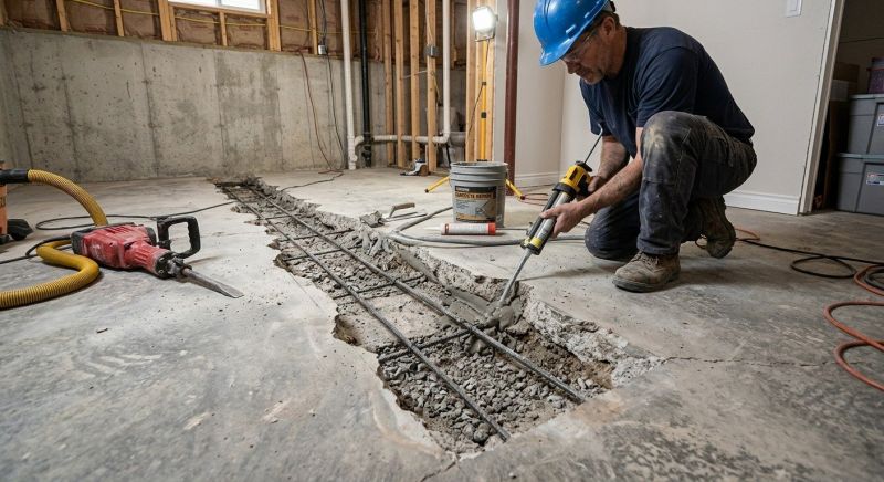 Slab Foundation Repair in New Haven, CT