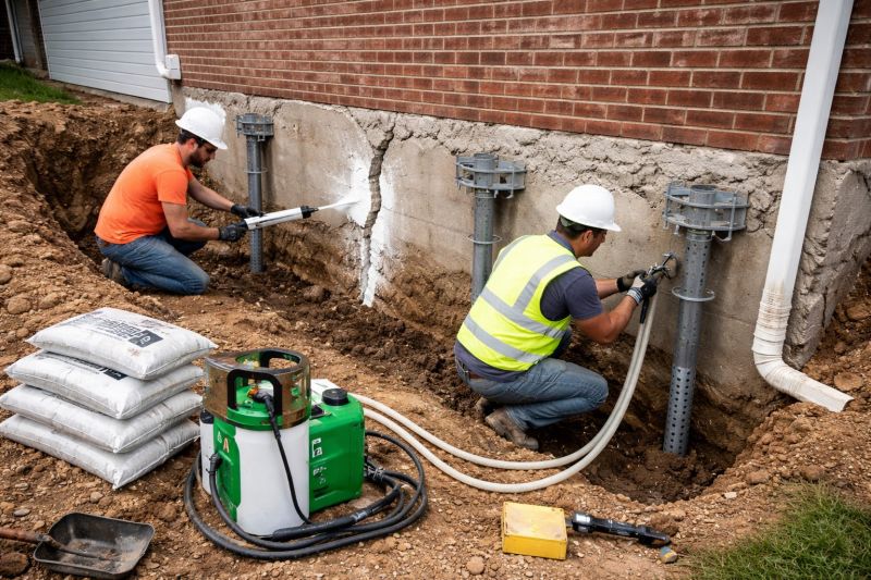 Structural Foundation Repair in Hamden, CT