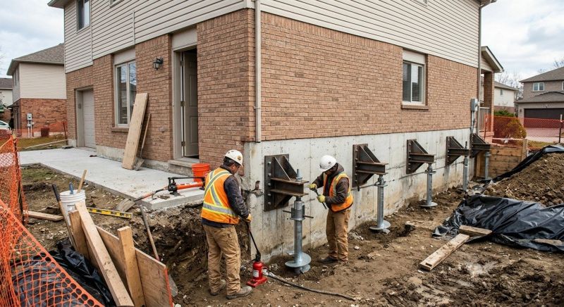 Structural Foundation Repair in Southington, CT