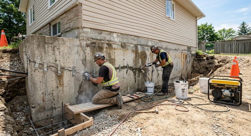 Structural Foundation Repair in Watertown, CT