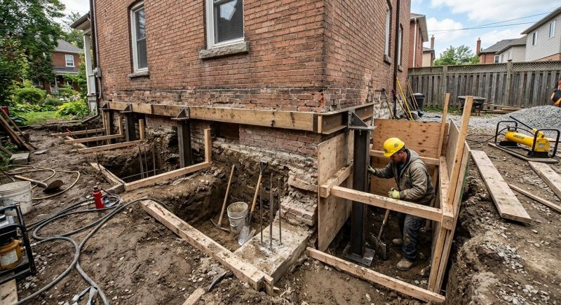Structural Underpinning in New Haven, CT